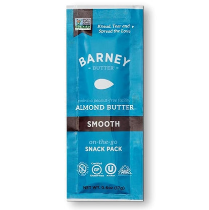 Smooth Almond Butter Snack Packs - 24 Count, Skin-Free, Non-GMO, Gluten-Free, Keto, Paleo, Vegan